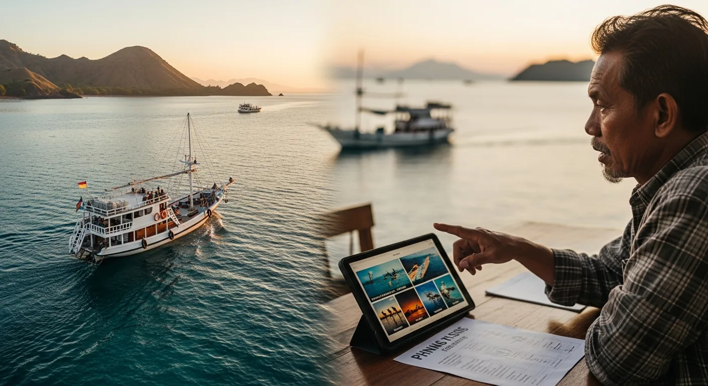 Contact Phinisi Boat Komodo — Book Your Schooner