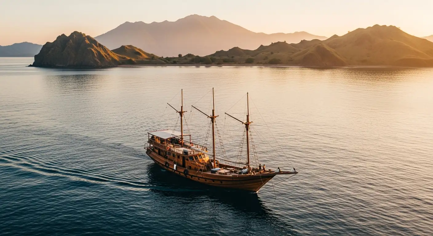Phinisi Boat Komodo — Traditional Bugis Schooner Charters